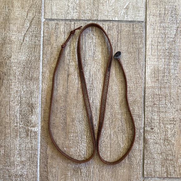 Chan Luu Leather Wrap Bracelet - Picture 3 of 6